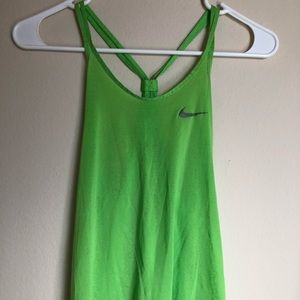 Lime green NIKE tank top❇️🍀